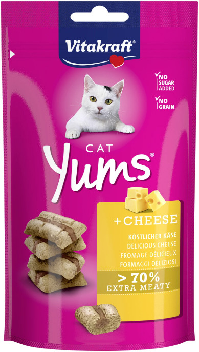 Vitakraft Cat Yums mit Käse Katzensnack (40 g)