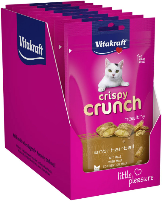 Vitakraft Crispy Crunch anti haarbal kattensnack (60 g) Vitakraft Crispy Crunch anti haarbal kattensnack (60 g)