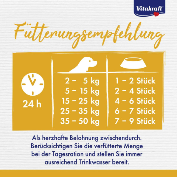 Vitakraft Dog Minis snackworstjes voor de hond (120 g)