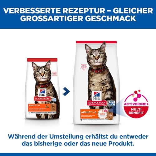 Hill's Adult Optimal Care Lamm Katzenfutter  Hill's Adult Optimal Care Lamm Katzenfutter