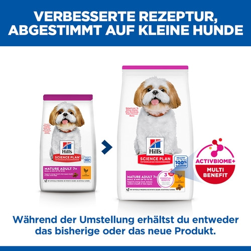 Hill's Mature Adult Small & Mini Huhn Hundefutter