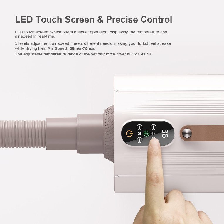 Waterblazer met 4 opzetstukken