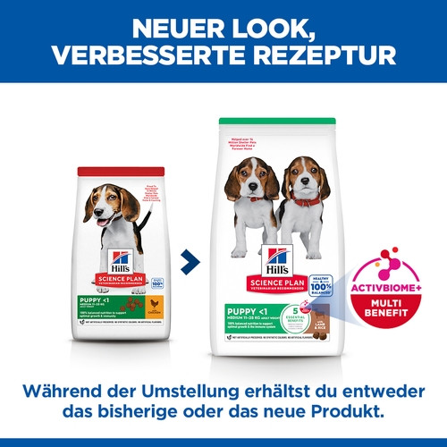 Hill's Puppy Healthy Development Lamm & Reis Hundefutter 
