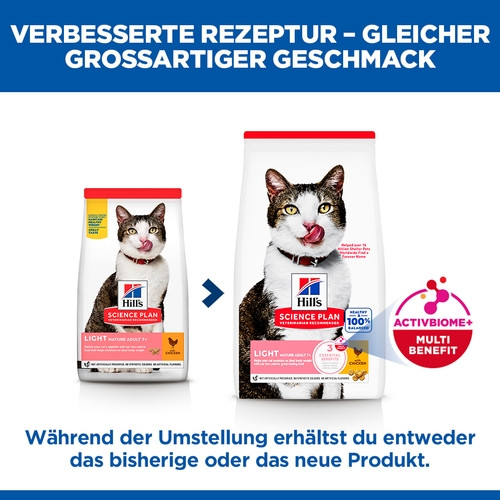 Hill's Mature Adult 7+ Light Huhn Katzenfutter