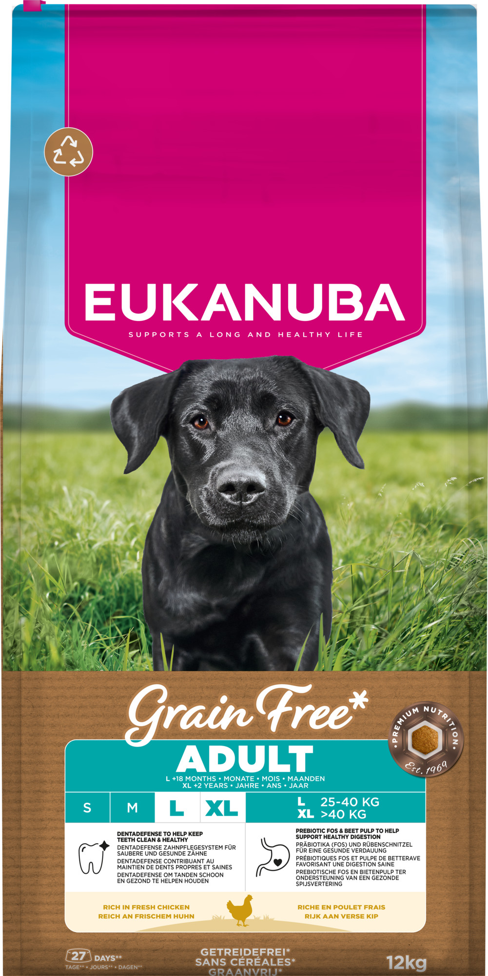 Eukanuba Adult Large kip graanvrij hondenvoer