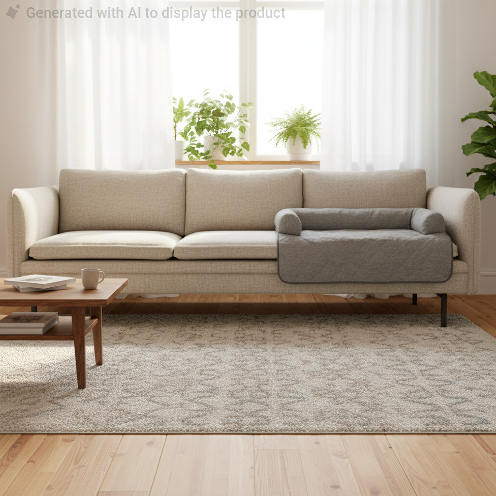 Brekz Stockholm Sofakissen für den Hund - grau