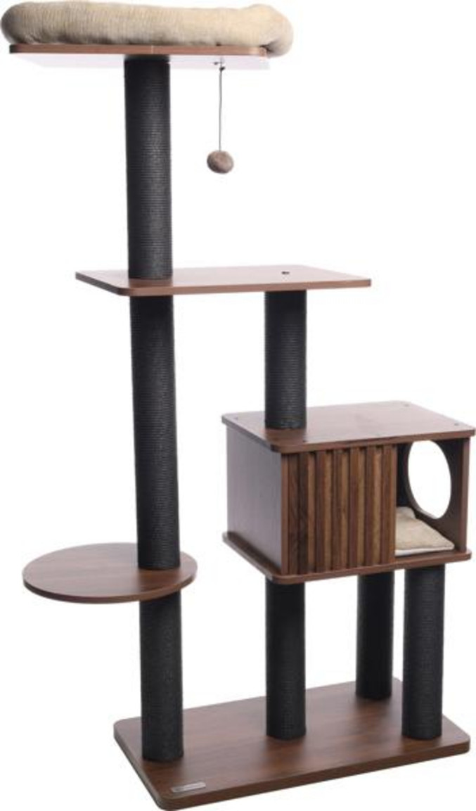 Krabpaal Isabela voor de kat bruin