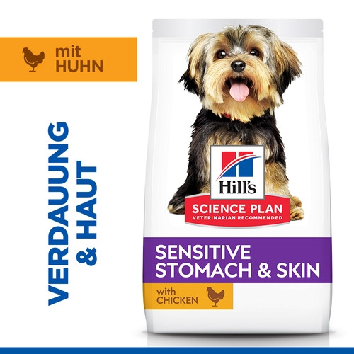 Hill´s Adult Sensitive Stomach & Skin Small & Mini Huhn Hundefutter