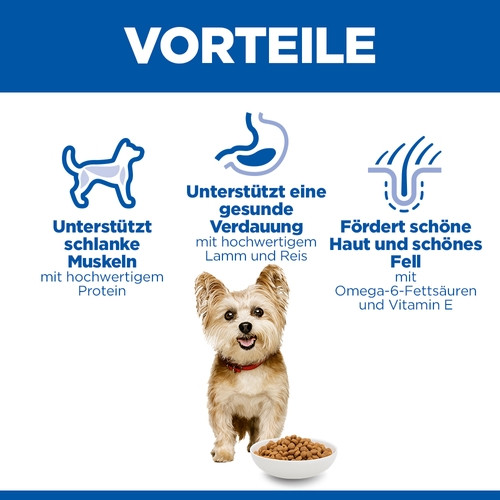 Hill's Adult Small & Miniature Lam & Rijst hondenvoer