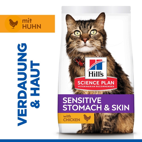 Hill's Adult Sensitive Stomach & Skin Katzenfutter