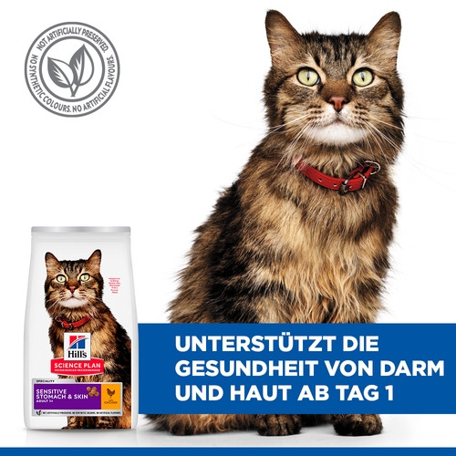 Hill's Adult Sensitive Stomach & Skin Katzenfutter
