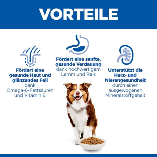 Hill's Mature Adult Medium Lamm & Reis Hundefutter