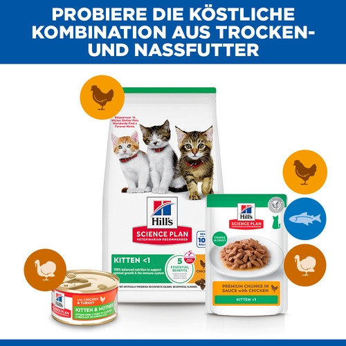 Hill's Kitten Healthy Development Huhn Katzenfutter