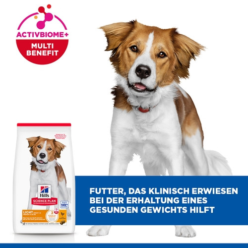 Hill's Adult Light Huhn Hundefutter 