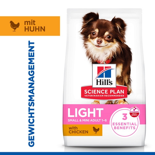 Hill's Adult Light Small & Mini Huhn Hundefutter