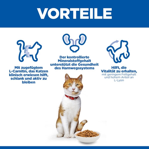 Hill's Young Adult Sterilised Huhn Katzenfutter 