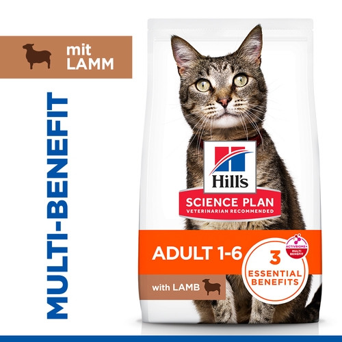 Hill's Adult Optimal Care Lamm Katzenfutter 