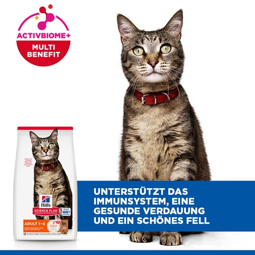Hill's Adult Optimal Care Lamm Katzenfutter 