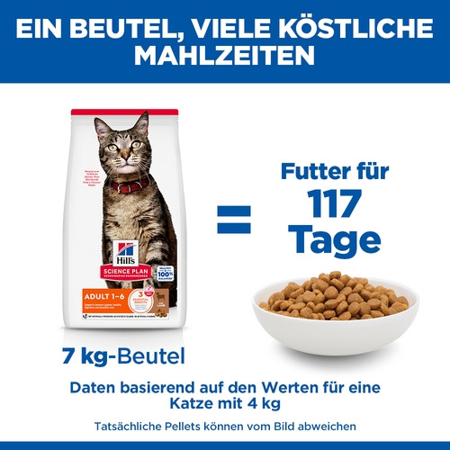 Hill's Adult Optimal Care Lamm Katzenfutter 