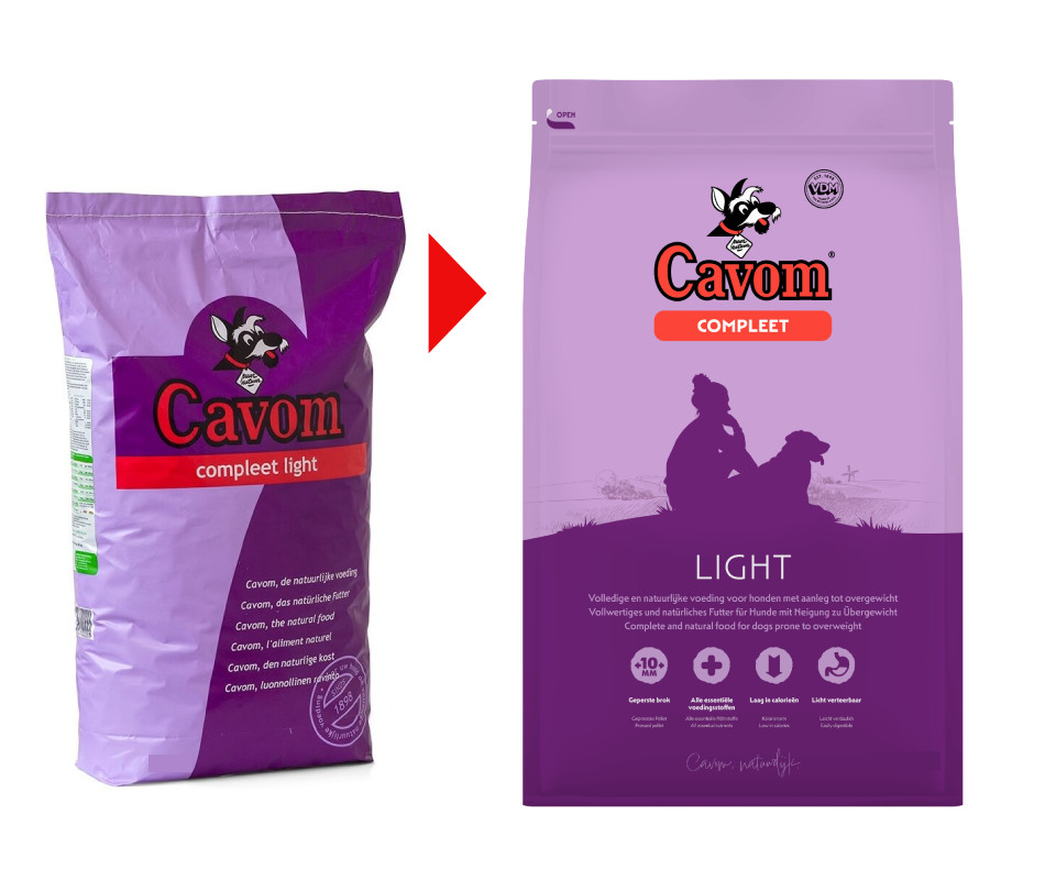 Cavom Compleet Light Hundefutter