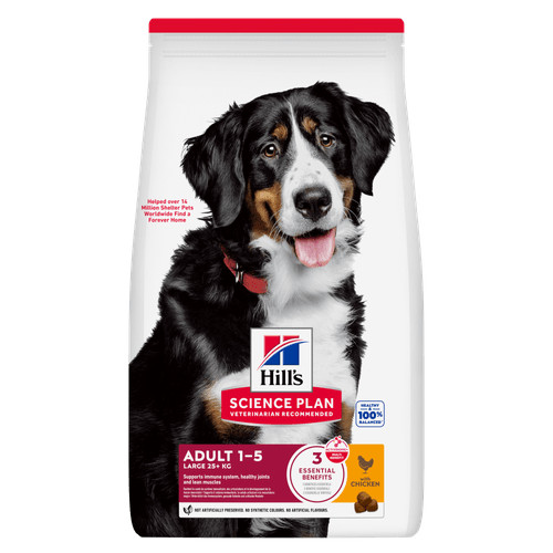 Hill's Adult Advanced Fitness Large Breed Huhn Hundefutter 