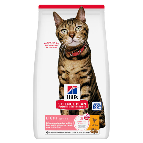 Hill's Adult Light Huhn Katzenfutter 