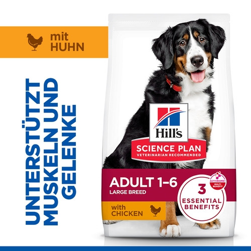 Hill's Adult Advanced Fitness Large Breed Huhn Hundefutter 