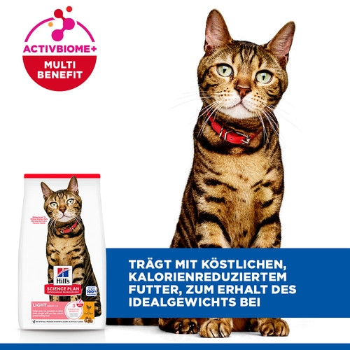 Hill's Adult Light Huhn Katzenfutter 