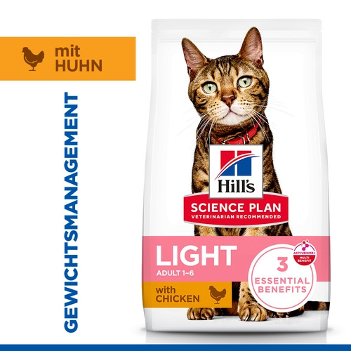 Hill's Adult Light Huhn Katzenfutter 