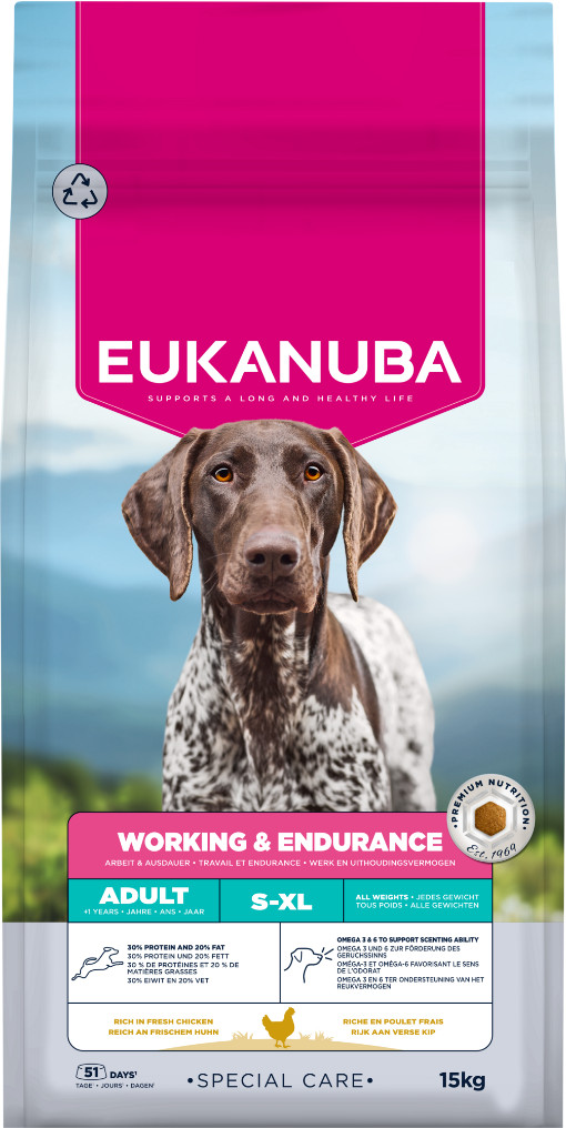 Eukanuba Adult Special Care Leistung & Ausdauer Hundefutter