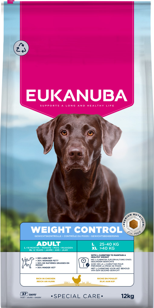 Eukanuba Special Care Adult Weight Control L/XL Groβe Rassen Hundefutter