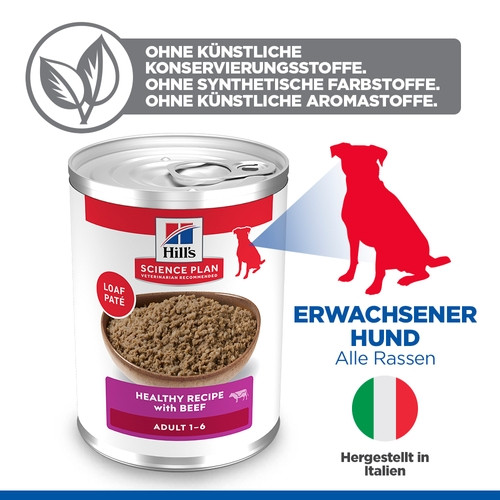 Hill's Adult Advanced Fitness Rind (in Dosen) Hundefutter 