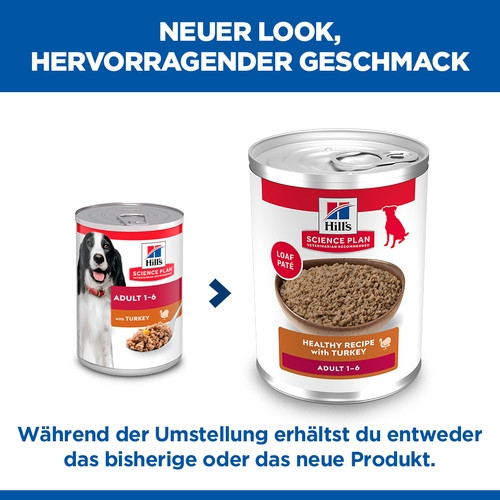 Hill's Adult Advanced Fitness Truthahn (in Dosen) Hundefutter 