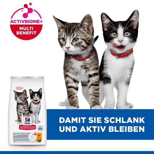Hill's Kitten Sterilised Katzenfutter mit Huhn