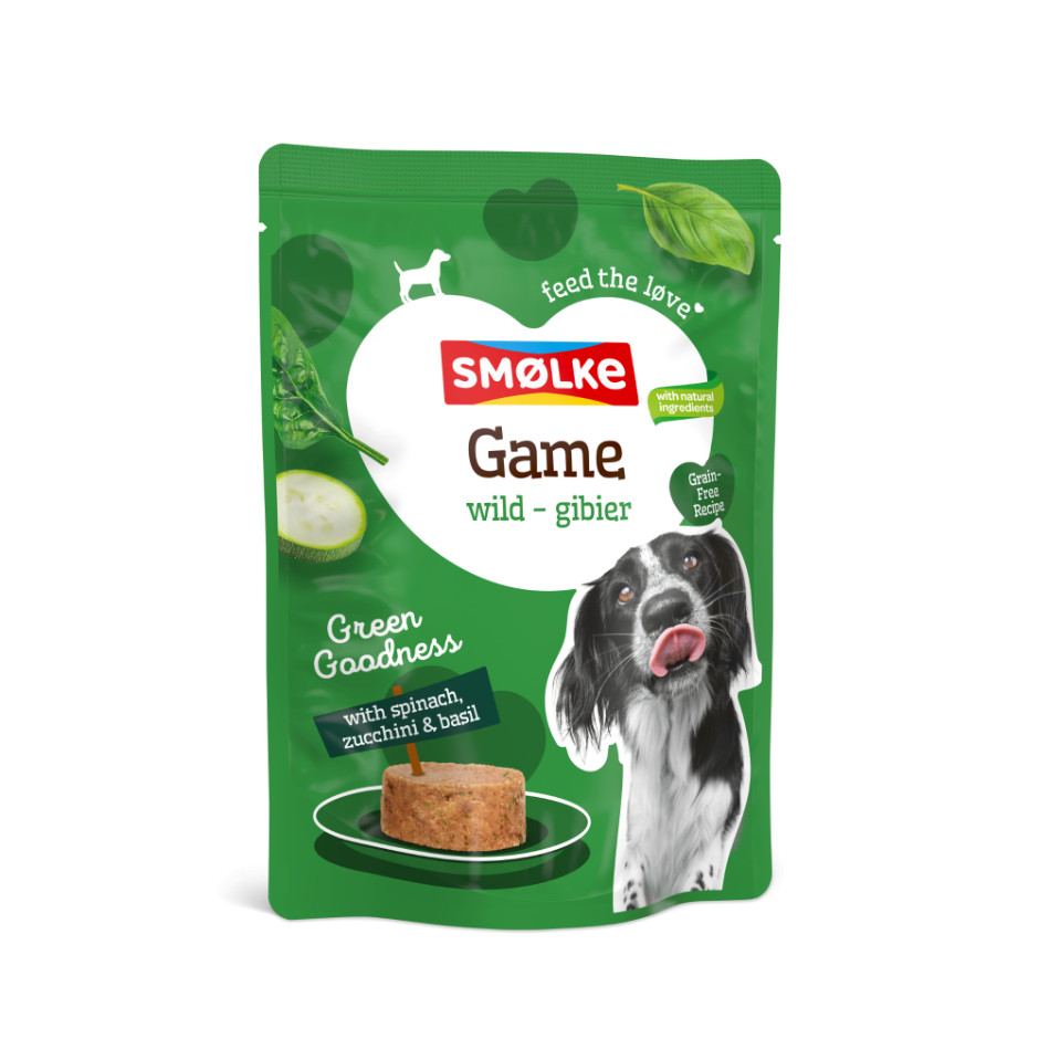 Smølke Green Goodness wild nat hondenvoer