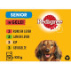 Pedigree Senior Mix Selection in Gelee Multipack Hunde-Nassfutter Beutel