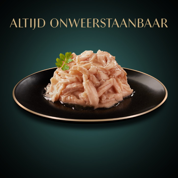 Sheba Filets Selection kip, oceaanvis-garnaal, zalm-tonijn natvoer kat multipack (kuipjes 60 g)