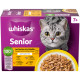 Whiskas 7+ Geflügel Selection in Gelee Katzen-Nassfutter Multipack (Beutel 85 g)