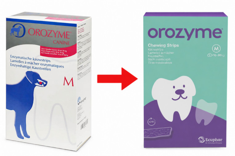 Orozyme Enzymatische Kauwstrips Hond Medium 10-30 kg