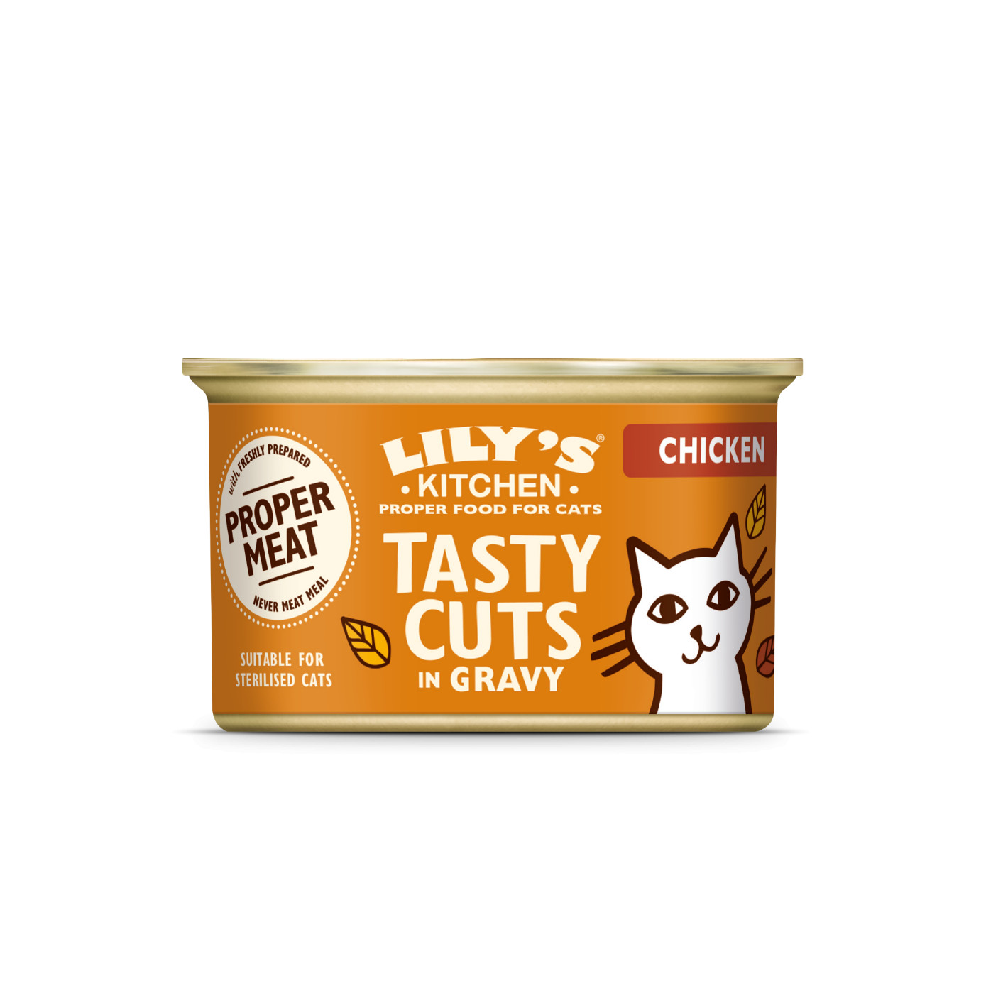 Lily's Kitchen Cuts in gravy kip natvoer kat