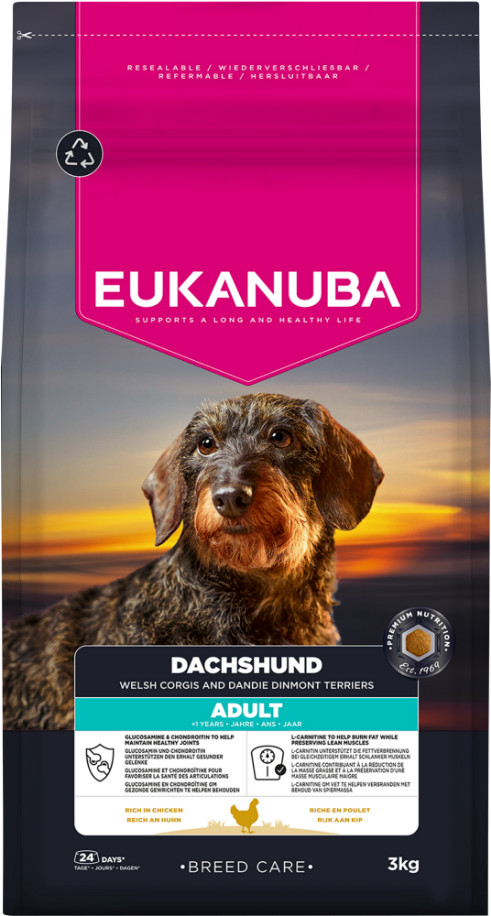 Eukanuba Dachshund adult hondenvoer