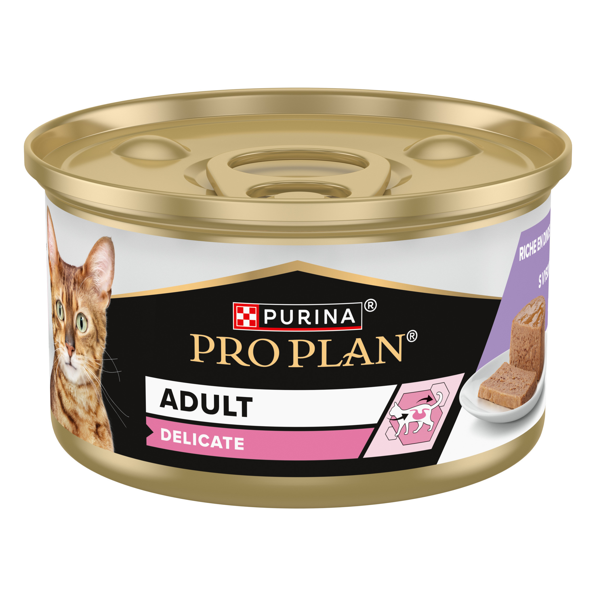 Pro Plan Adult Delicate Digestion mousse met kalkoen natvoer kat