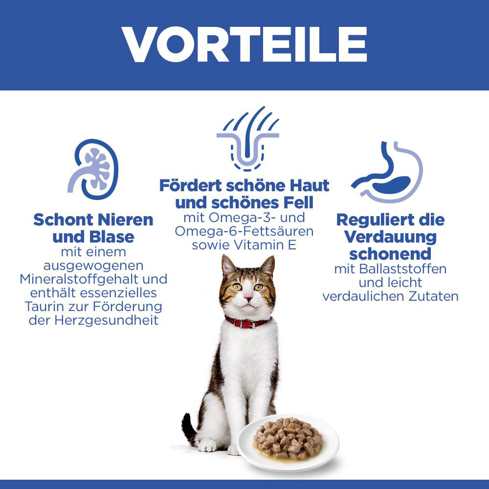Hill's Mature Adult 7+ nat kattenvoer met kip maaltijdzakje multipack