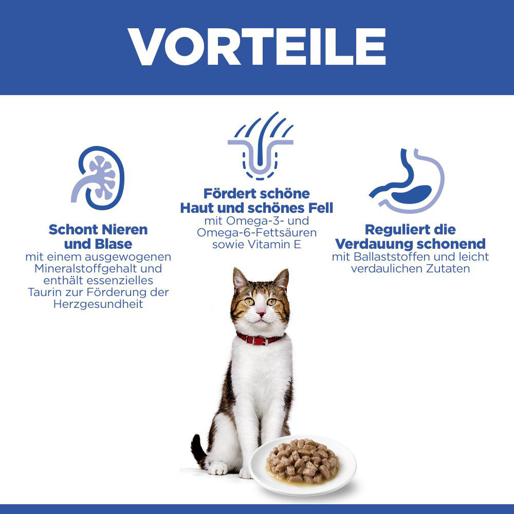 Hill's Mature Adult 7+ nat kattenvoer met zeevis maaltijdzakje multipack