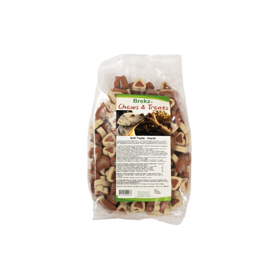 Brekz Soft Treats Hartjes hondensnacks