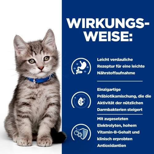 Hill's Prescription Diet Kitten I/D Digestive Care Nassfutter für Kätzchen mit Huhn (Beutel)