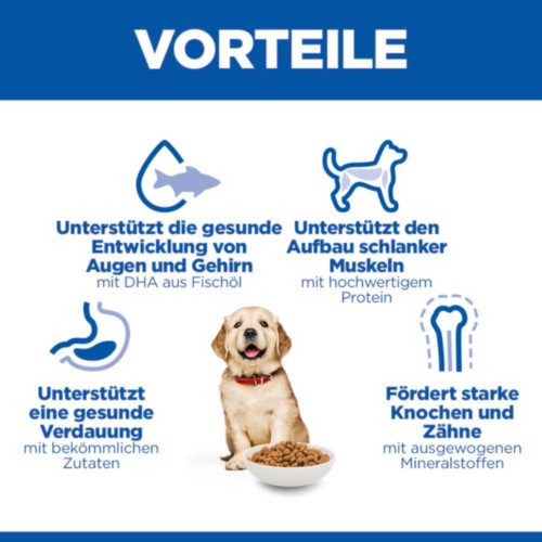 Hill's Puppy Healthy Development Large Breed Huhn Hundefutter 